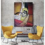 Tableau Thème Abstrait - Peinture à huile